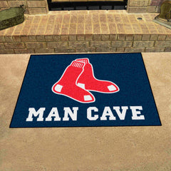 Boston Red Sox Man Cave All-Star Rug - 34 in. x 42.5 in.