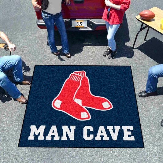 Boston Red Sox Man Cave Tailgater Rug - 5ft. x 6ft.