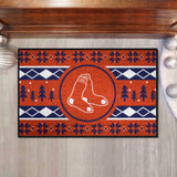 Boston Red Sox Holiday Sweater Starter Mat Accent Rug - 19in. x 30in.