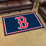 Boston Red Sox 4ft. x 6ft. Plush Area Rug