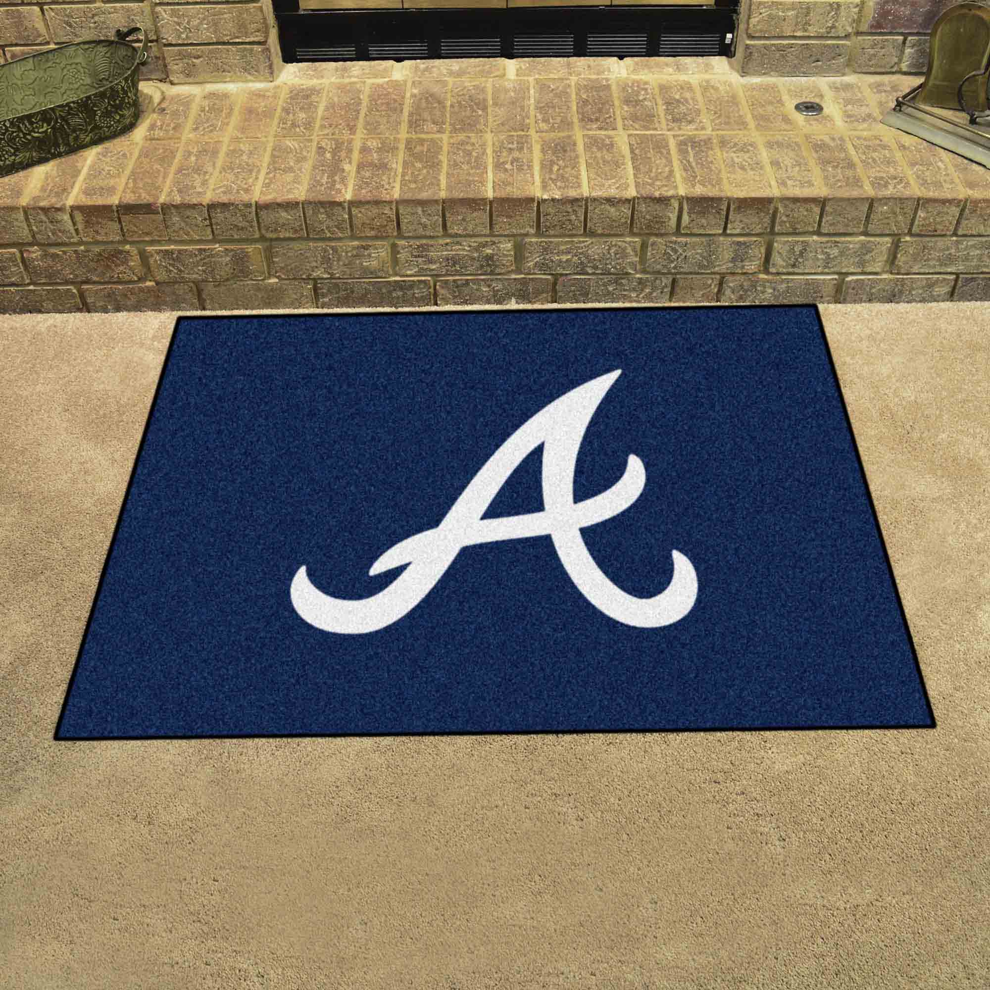 Atlanta Braves All-Star Rug - 34 in. x 42.5 in. - Atlanta Braves