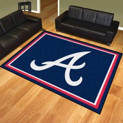 Atlanta Braves 8ft. x 10 ft. Plush Area Rug