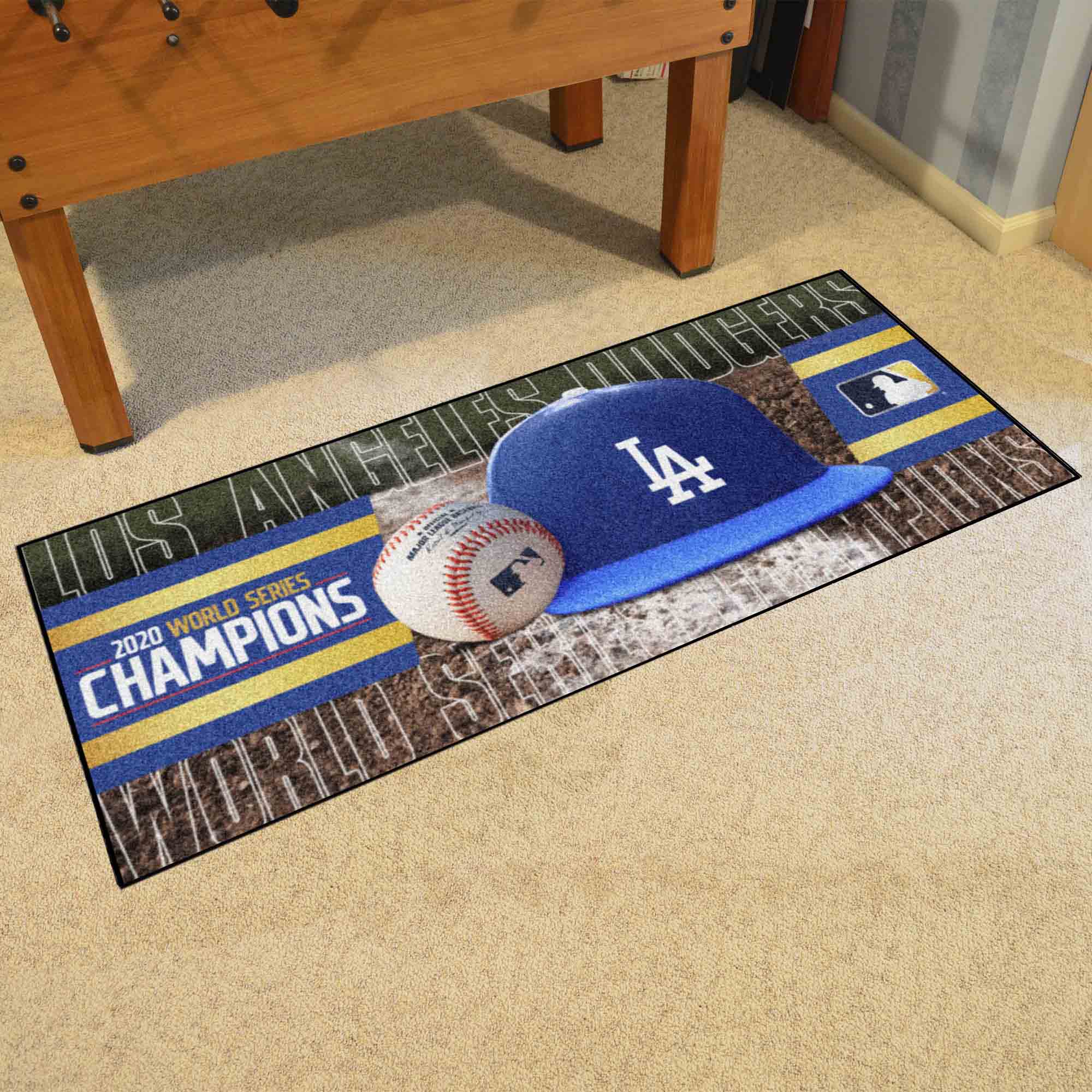 Houston Astros 2017 MLB World Series Champions Baseball Runner Rug - 30in. x 72in.