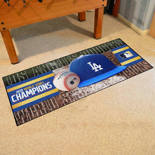 Houston Astros 2017 MLB World Series Champions Baseball Runner Rug - 30in. x 72in. - Los Angeles Dodgers