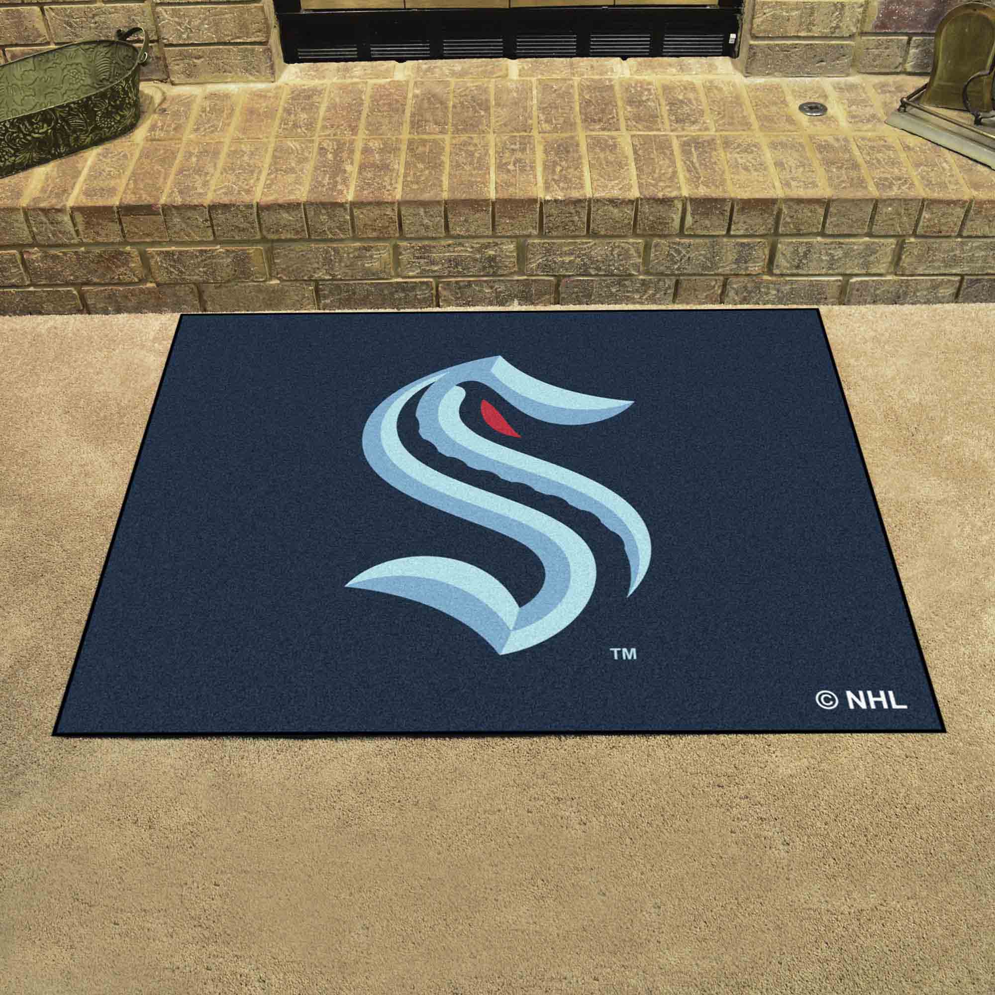 Seattle Kraken All-Star Rug - 34 in. x 42.5 in.