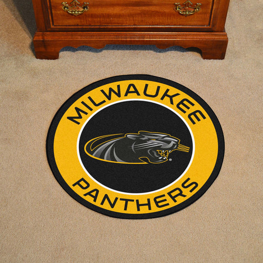 Wisconsin-Milwaukee Panthers Roundel Rug - 27in. Diameter