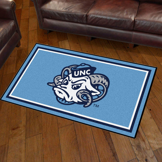 North Carolina Tar Heels 3ft. x 5ft. Plush Area Rug - North Carolina