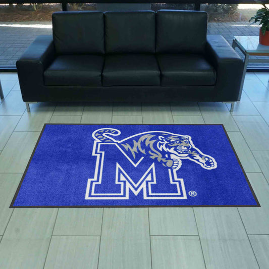 Memphis 4X6 High-Traffic Mat with Durable Rubber Backing - Landscape Orientation