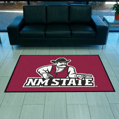 New Mexico State4X6 High-Traffic Mat with Durable Rubber Backing - Landscape Orientation - New Mexico State