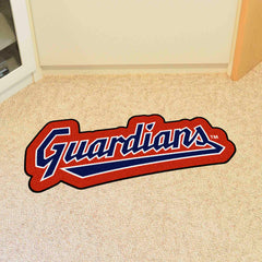 Cleveland Guardians Mascot Rug "Guardians" Wordmark