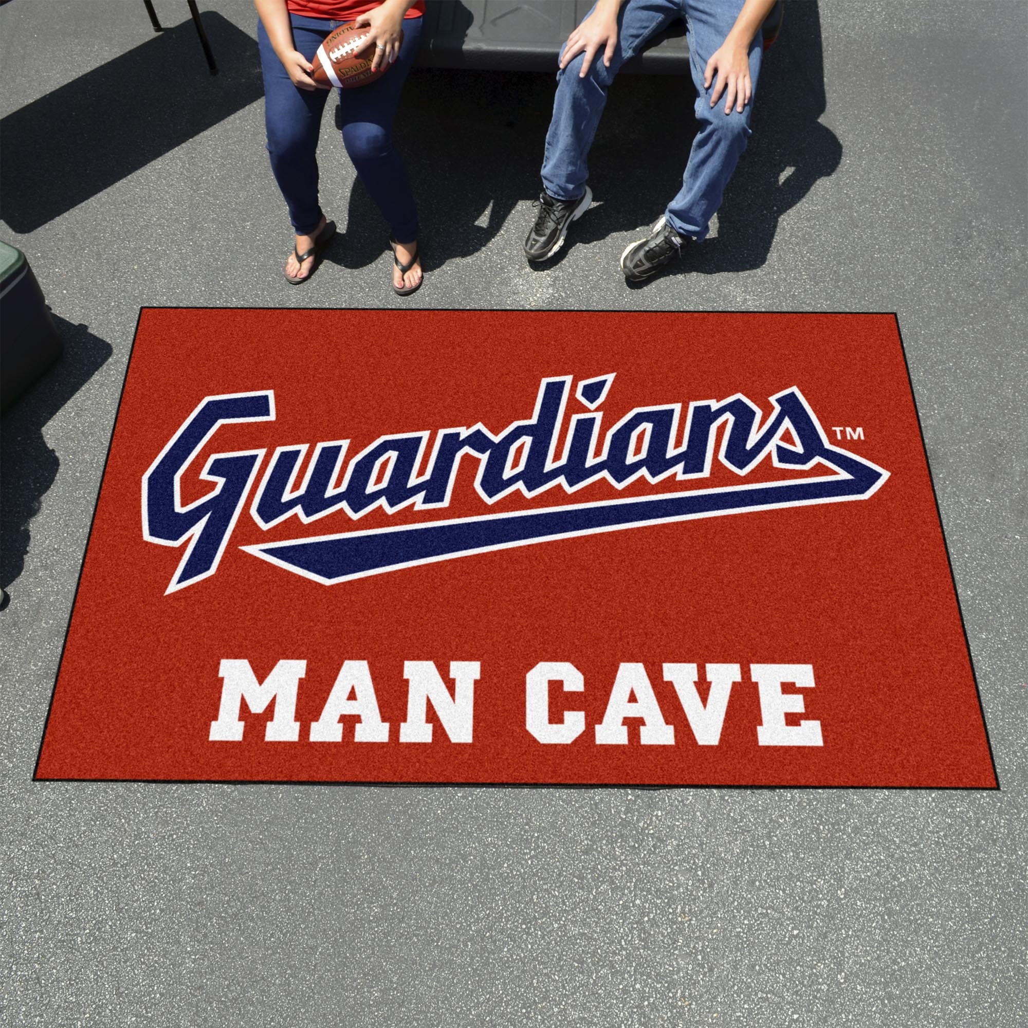 Cleveland Guardians Man Cave Ulti-Mat Rug - 5ft. x 8ft.