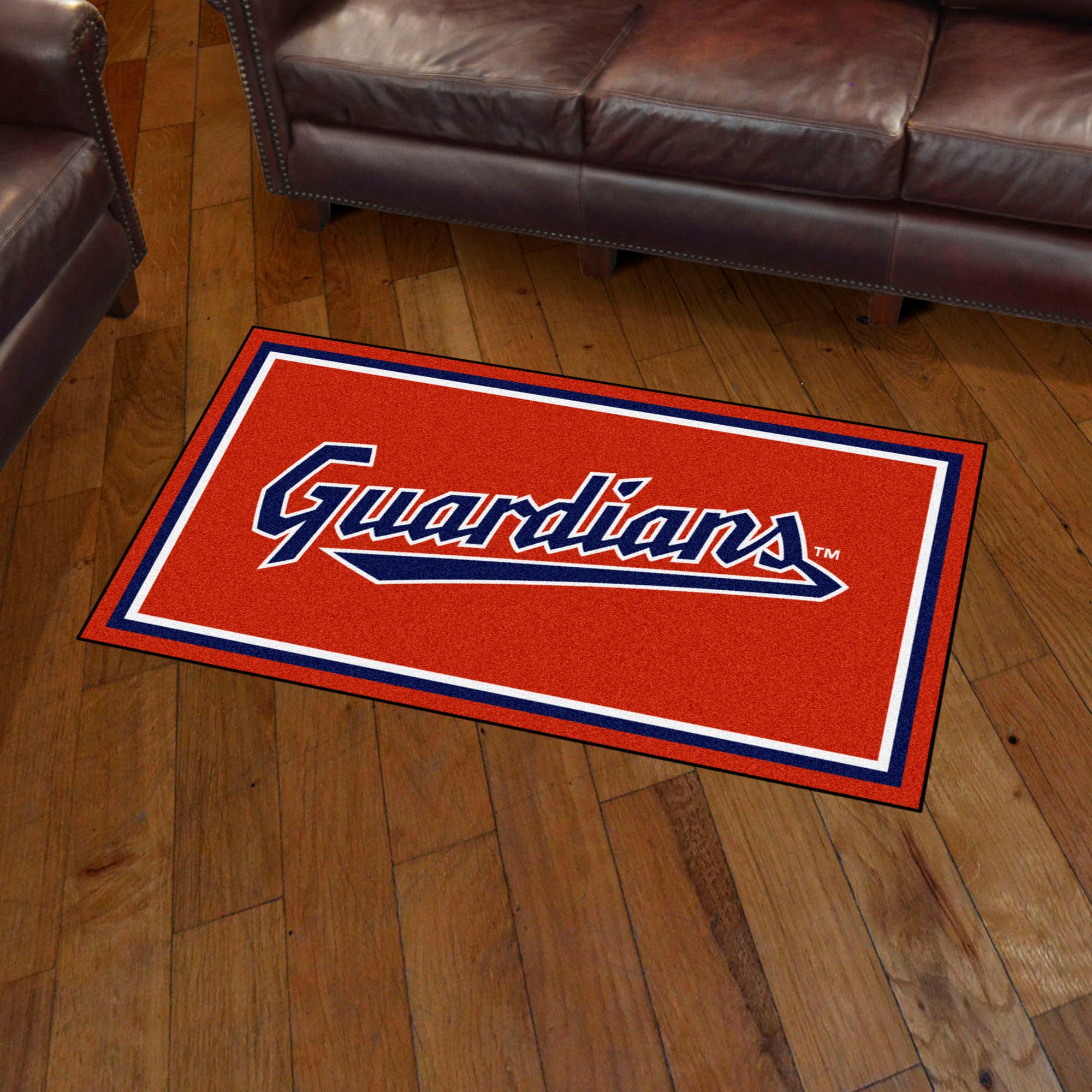 Cleveland Guardians 3ft. x 5ft. Plush Area Rug - Cleveland Guardians