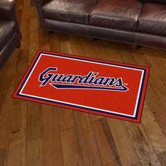 Cleveland Guardians 3ft. x 5ft. Plush Area Rug - Cleveland Guardians