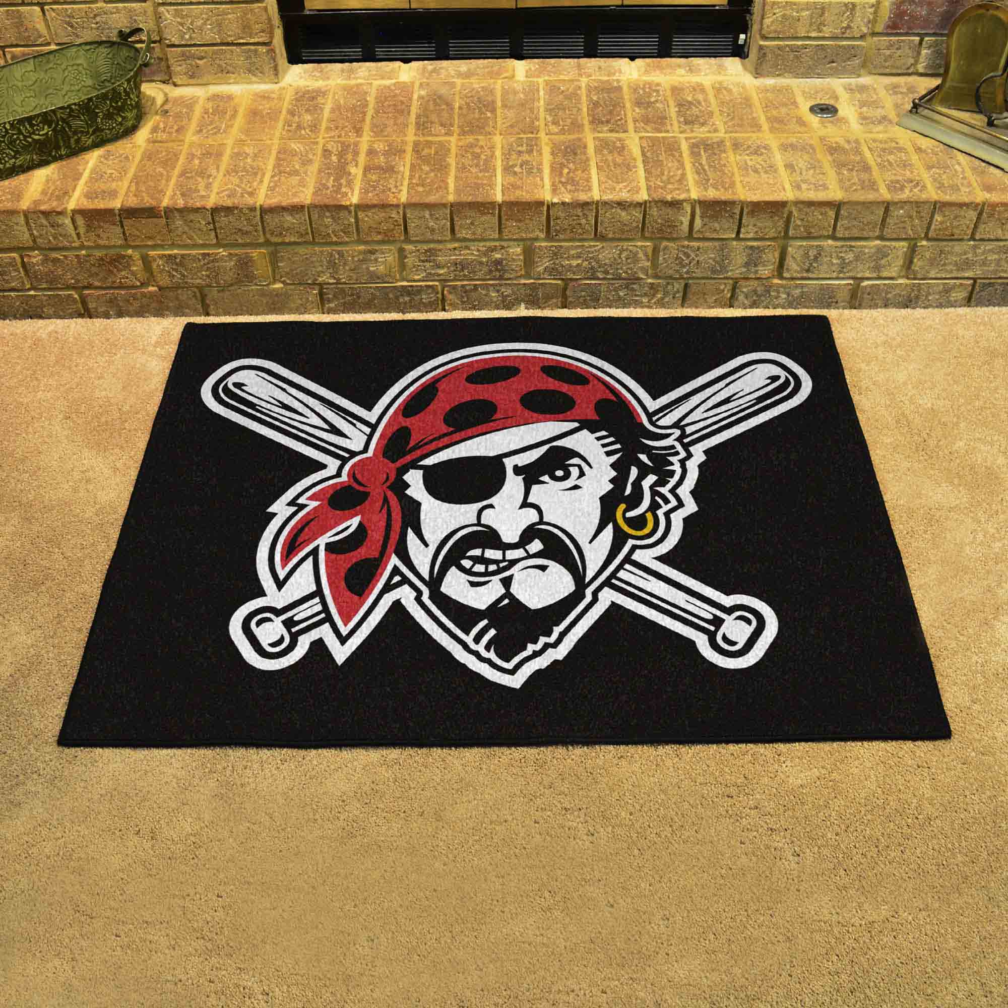 Pittsburgh Pirates All-Star Rug - 34 in. x 42.5 in.