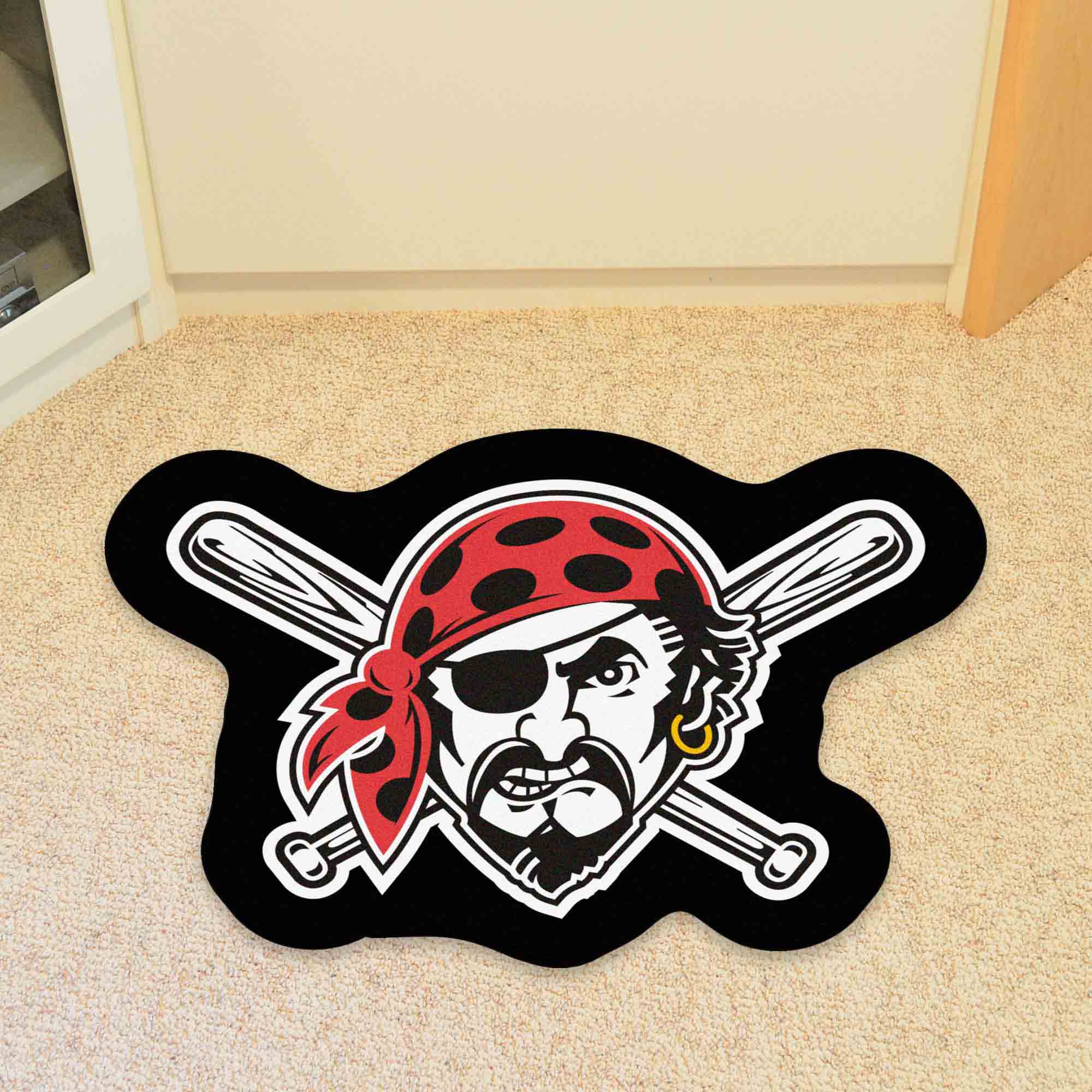 Pittsburgh Pirates Mascot Rug - Pittsburgh Pirates