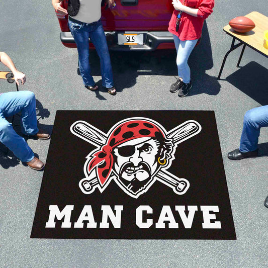 Pittsburgh Pirates Man Cave Tailgater Rug - 5ft. x 6ft.