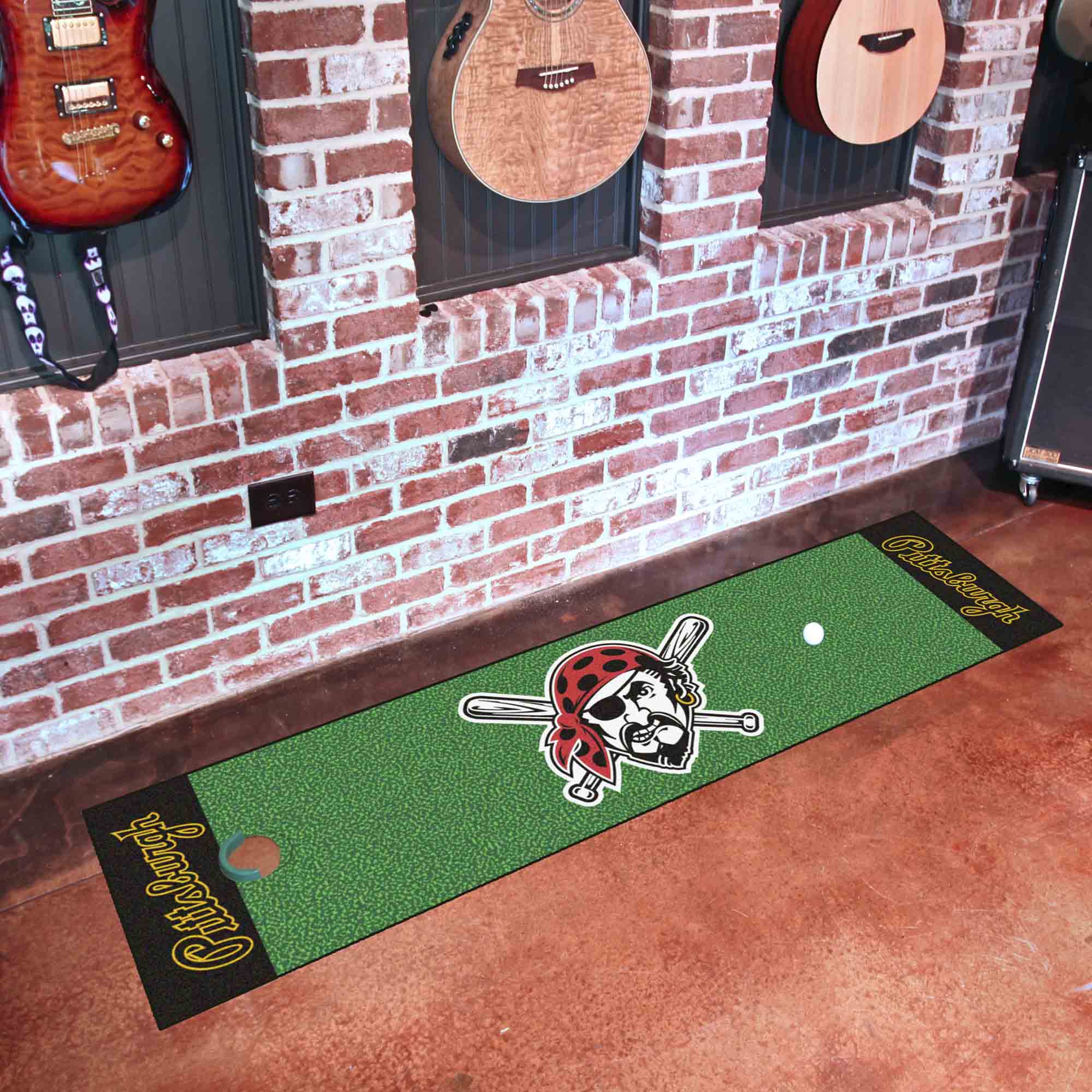 Pittsburgh Pirates Putting Green Mat - 1.5ft. x 6ft.