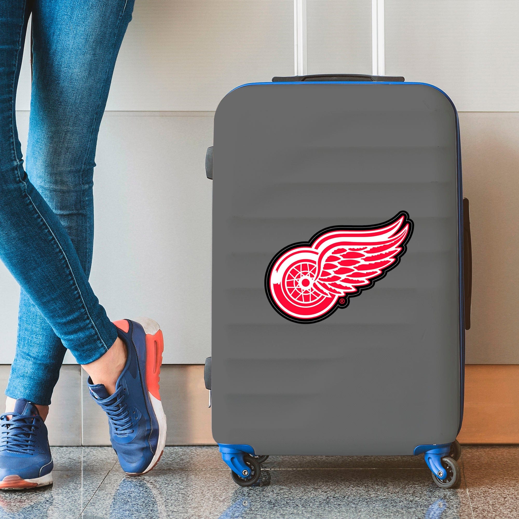 Detroit Red Wings Large Decal Sticker - Detroit Red Wings