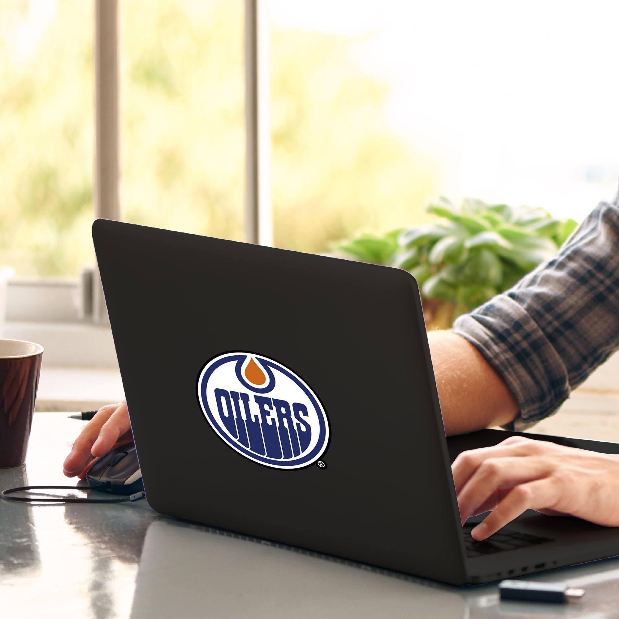 Edmonton Oilers Matte Decal Sticker