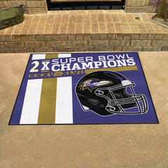 Baltimore Ravens All-Star Rug - 34 in. x 42.5 in. Plush Area Rug