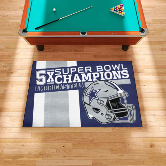 Dallas Cowboys Ulti-Mat Rug - 5ft. x 8ft.