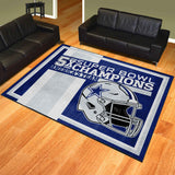 Dallas Cowboys Dynasty 8ft. x 10ft. Plush Area Rug - Dallas Cowboys