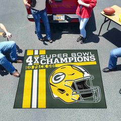 Green Bay Packers Dynasty Tailgater Rug - 5ft. x 6ft.