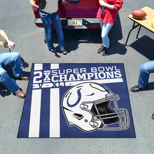 Indianapolis Colts Dynasty Tailgater Rug - 5ft. x 6ft.