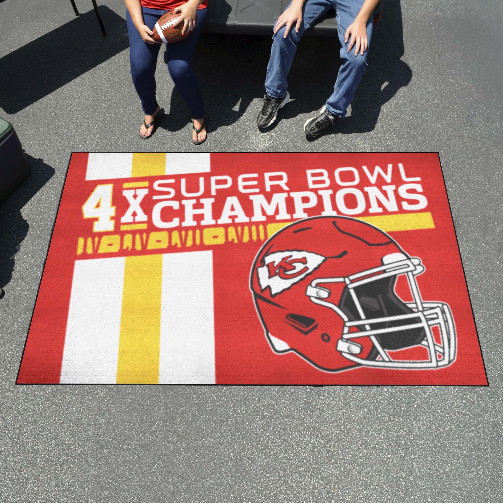 Kansas City Chiefs Ulti-Mat Rug - 5ft. x 8ft.