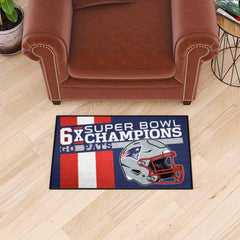 New England Patriots All-Star Rug - 34 in. x 42.5 in. Plush Area Rug