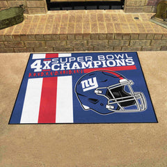 New York Giants All-Star Rug - 34 in. x 42.5 in. Plush Area Rug