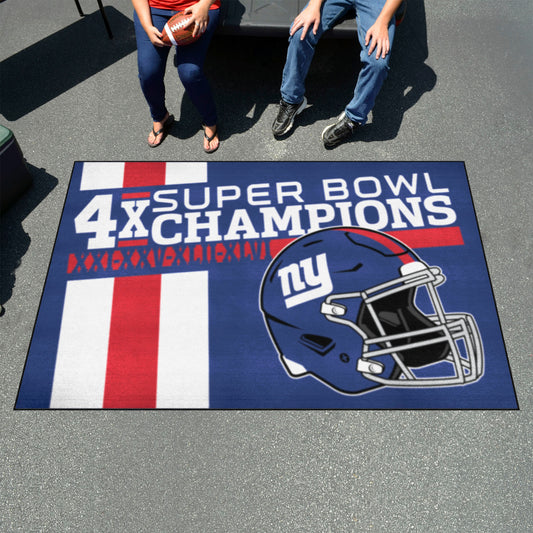 New York Giants Ulti-Mat Rug - 5ft. x 8ft.