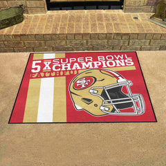 San Francisco 49ers All-Star Rug - 34 in. x 42.5 in. Plush Area Rug