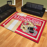 San Francisco 49ers Dynasty 8ft. x 10ft. Plush Area Rug