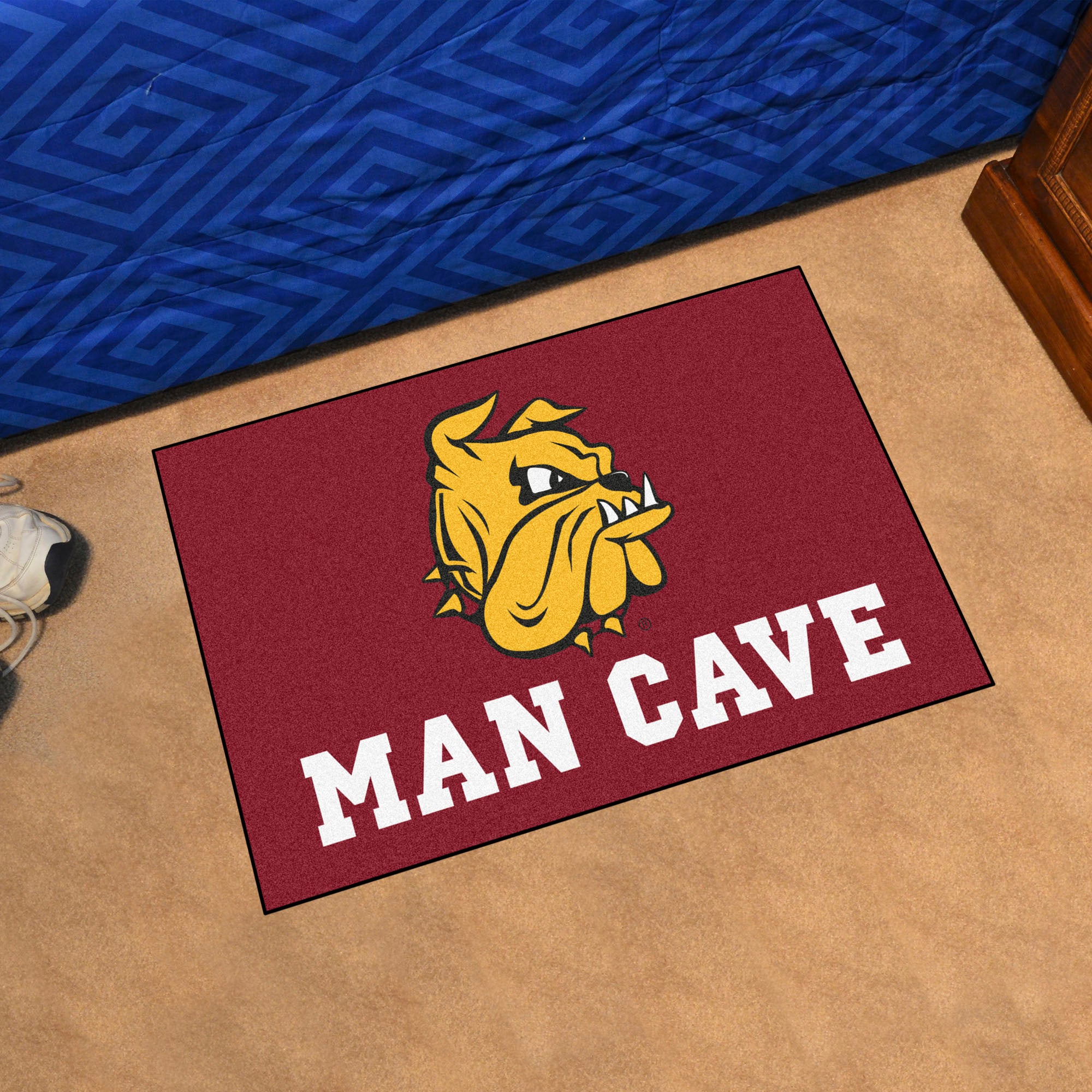 Minnesota-Duluth Bulldogs Man Cave Starter Mat Accent Rug - 19in. x 30in.