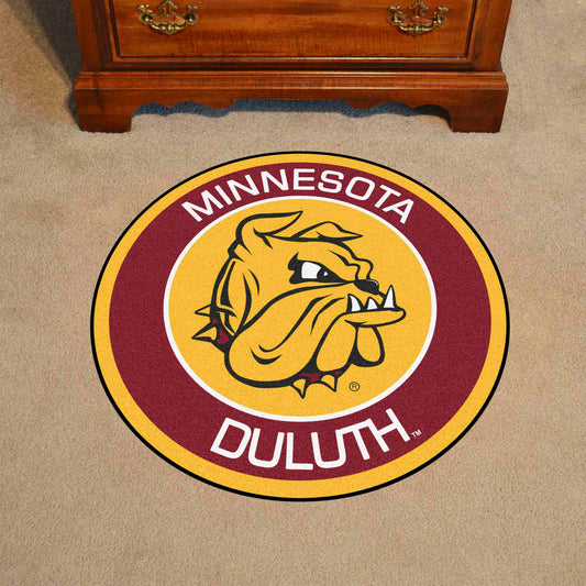 Minnesota-Duluth Bulldogs Roundel Rug - 27in. Diameter