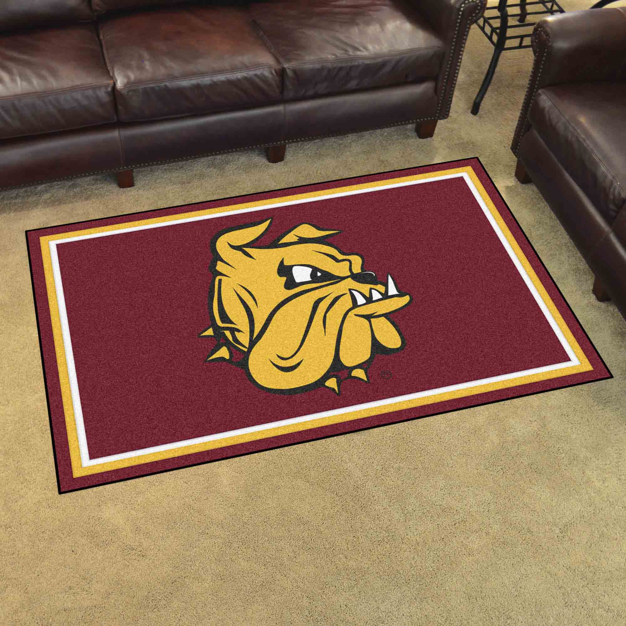 Minnesota-Duluth Bulldogs 4ft. x 6ft. Plush Area Rug