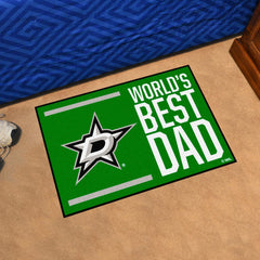 Dallas Stars Starter Mat Accent Rug - 19in. x 30in. World's Best Dad Starter Mat - Dallas Stars