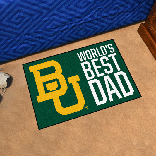 Baylor Bears Starter Mat Accent Rug - 19in. x 30in. World's Best Dad Starter Mat