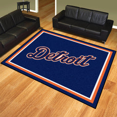 Detroit Tigers 8ft. x 10 ft. Plush Area Rug