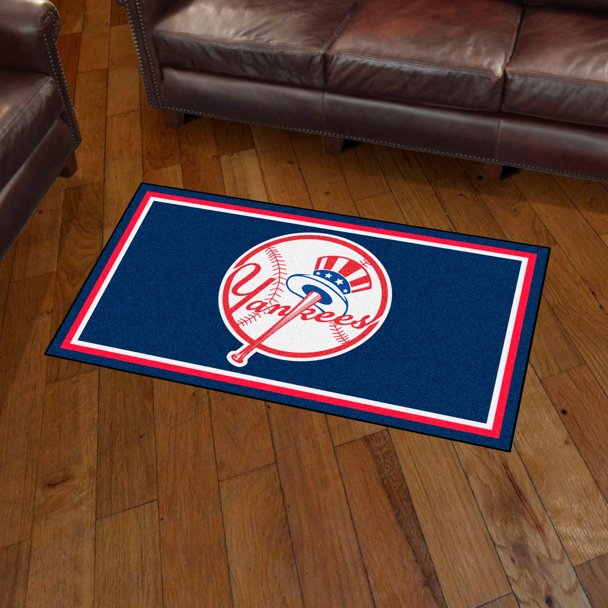 New York Yankees 3ft. x 5ft. Plush Area Rug - New York Yankees