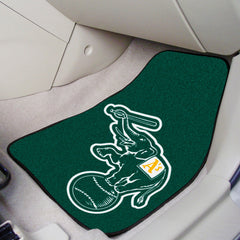 Oakland Athletics Front Carpet Car Mat Set - 2 Pieces