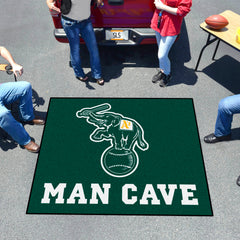 Oakland Athletics Man Cave Tailgater Rug - 5ft. x 6ft. - Oakland Athletics