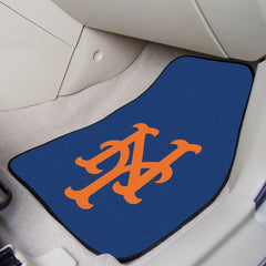 New York Mets Front Carpet Car Mat Set - 2 Pieces