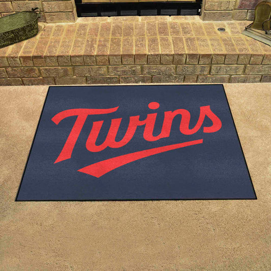 Minnesota Twins All-Star Rug - 34 in. x 42.5 in. - Minnesota Twins