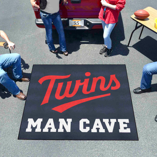 Minnesota Twins Man Cave Tailgater Rug - 5ft. x 6ft. - Minnesota Twins