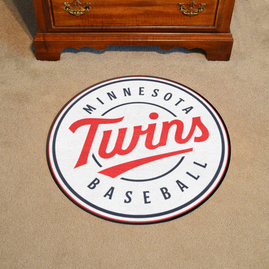 Minnesota Twins Roundel Rug - 27in. Diameter