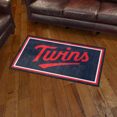 Minnesota Twins 3ft. x 5ft. Plush Area Rug