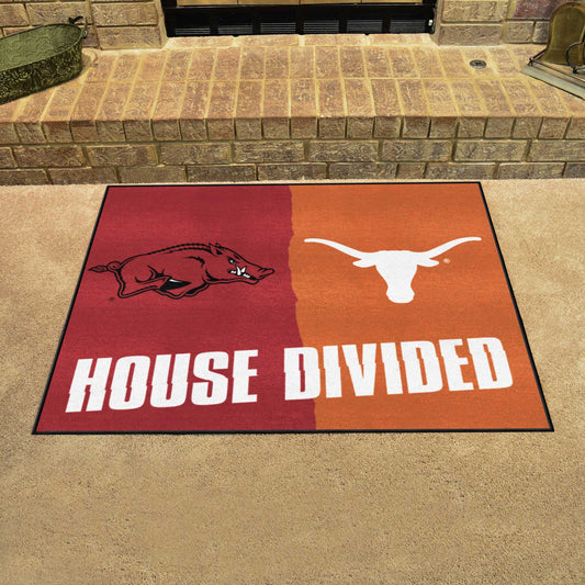 House Divided - Georgia Tech / Georgia House Divided House Divided Rug - 34 in. x 42.5 in. - House Divided - Georgia Tech / Georgia