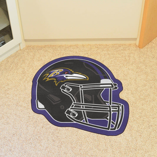 Baltimore Ravens Mascot Helmet Rug - Baltimore Ravens